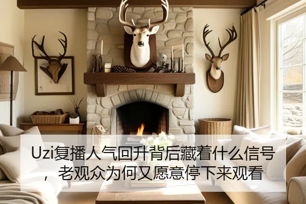 Uzi复播人气回升背后藏着什么信号，老观众为何又愿意停下来观看